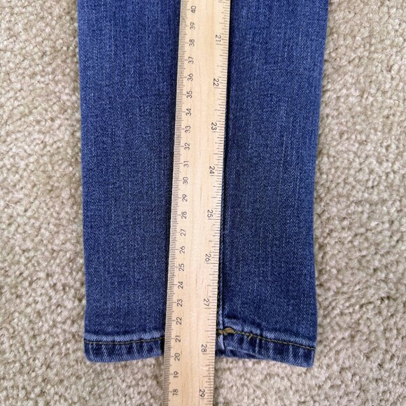 a.n.a a new approach womens high rise skinny jeans denim size 8 30x28 E682 - Picture 11 of 13